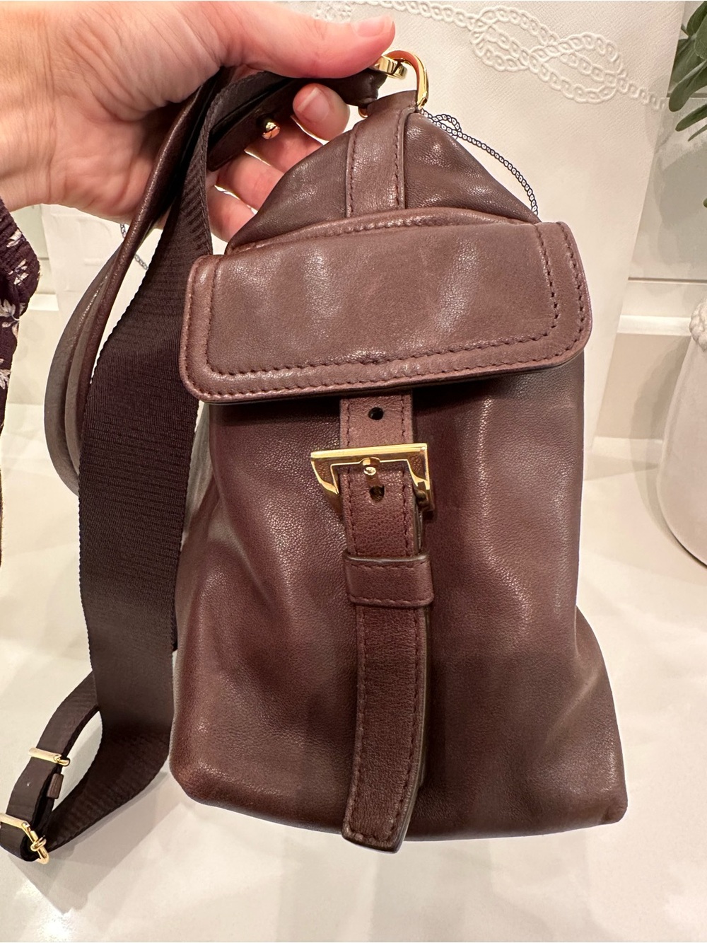Prada Explore Large Napa Leather Bag- 100% Authentic - Picture 12 of 16